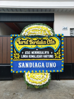 Papan Bunga Duka di Seruway